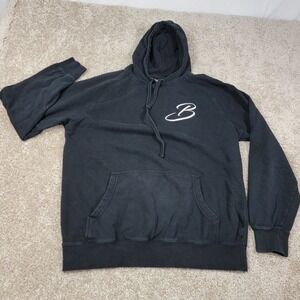 Barneys New York Black Hoodie Est 1978 Graphic Print Size Large Cotton